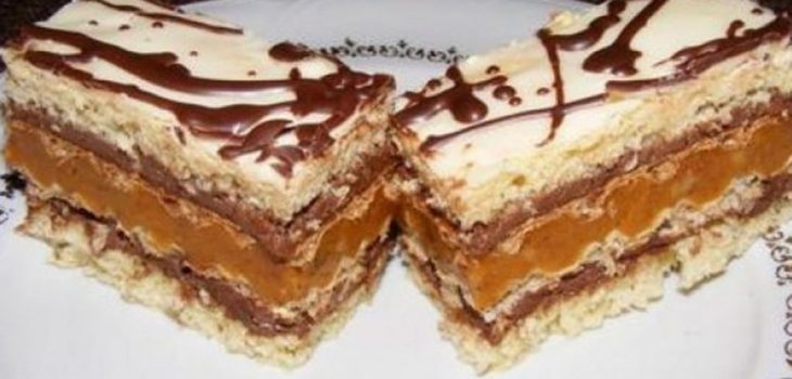Prăjitura Raluca, cu foi de napolitană – Daca vrei o cremă bună, încearcă-le pe acestea