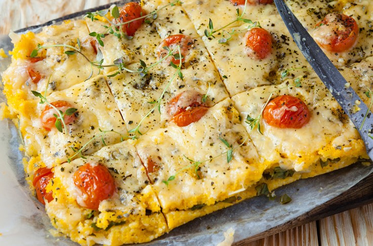 Mamaliga cu ciuperci