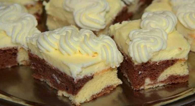 Prăjitura Pufoșica, cu blat pufos și cremă fină – Are un gust Dumnezeiesc de bun