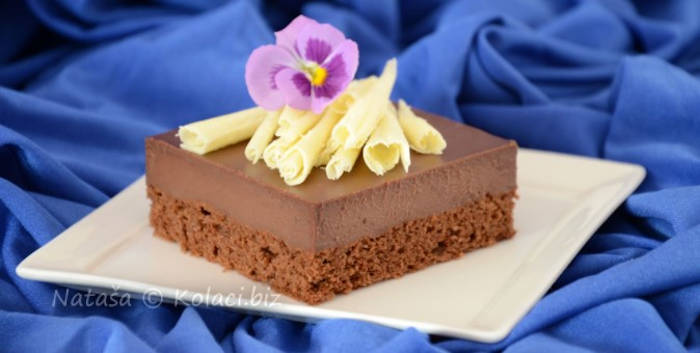 Prăjitură cu ganache de ciocolată – un desert simplu și delicios, ce merită încercat