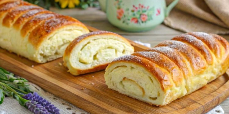 Cozonac cu branza dulce
